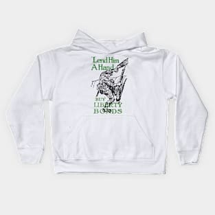 WWI Lend Him a Hand Kids Hoodie